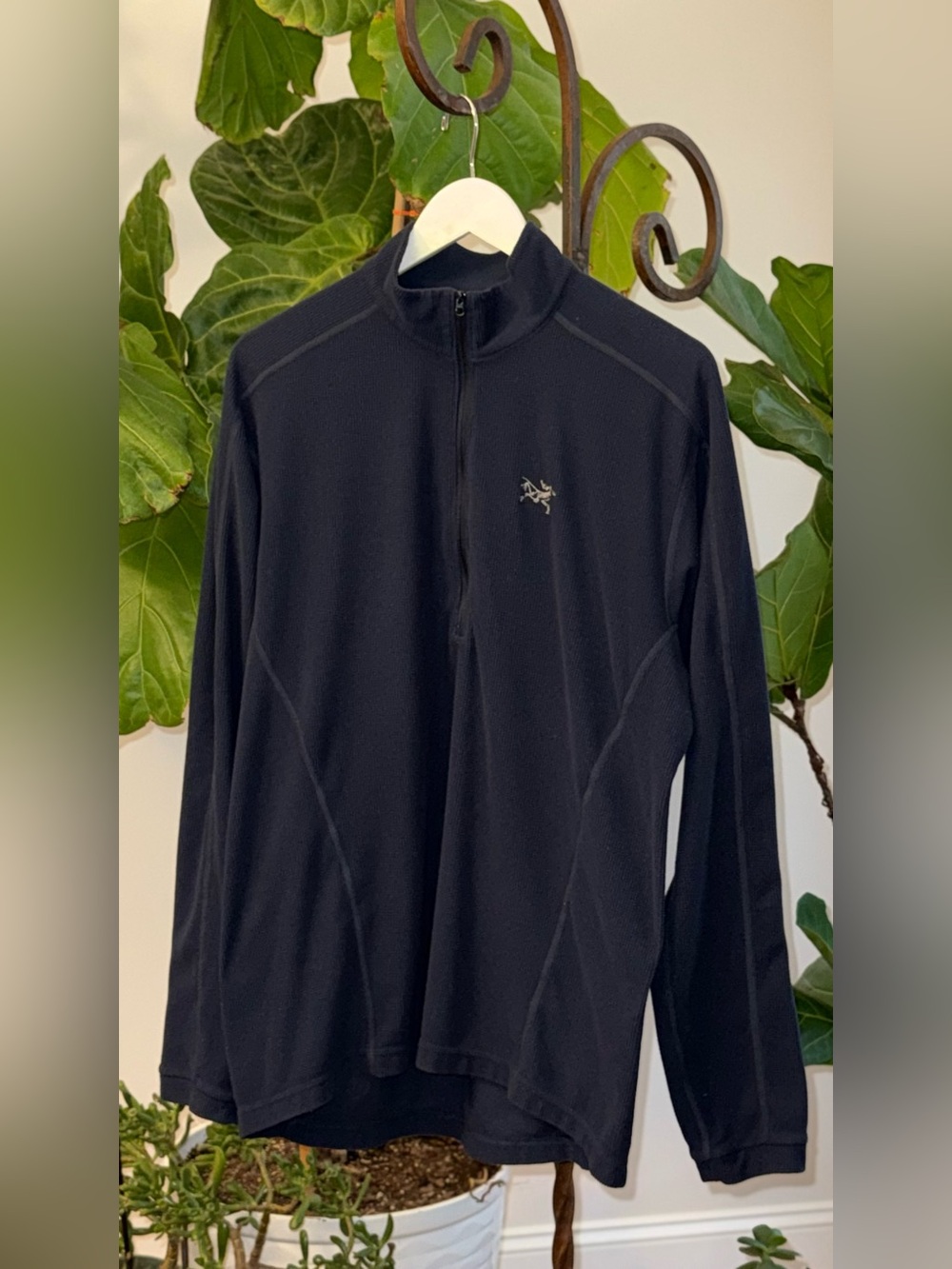 Vintage Arc’teryx Delta LT Polartec 1/4 Zip Fleece Pullover Jacket Blue Men’s L